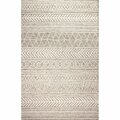 Bashian 5 ft. x 7 ft. 6 in. Valencia Collection Transitional 100 Percent Wool Hand Tufted Area Rug, Beige R131-BE-5X7.6-AL118